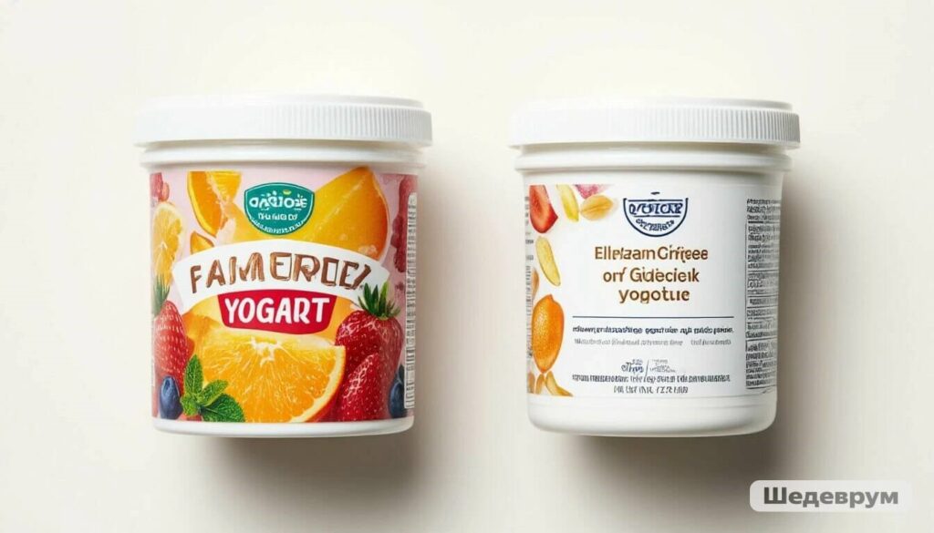 Safe plain Greek yogurt vs unsafe flavored yogurt for cats