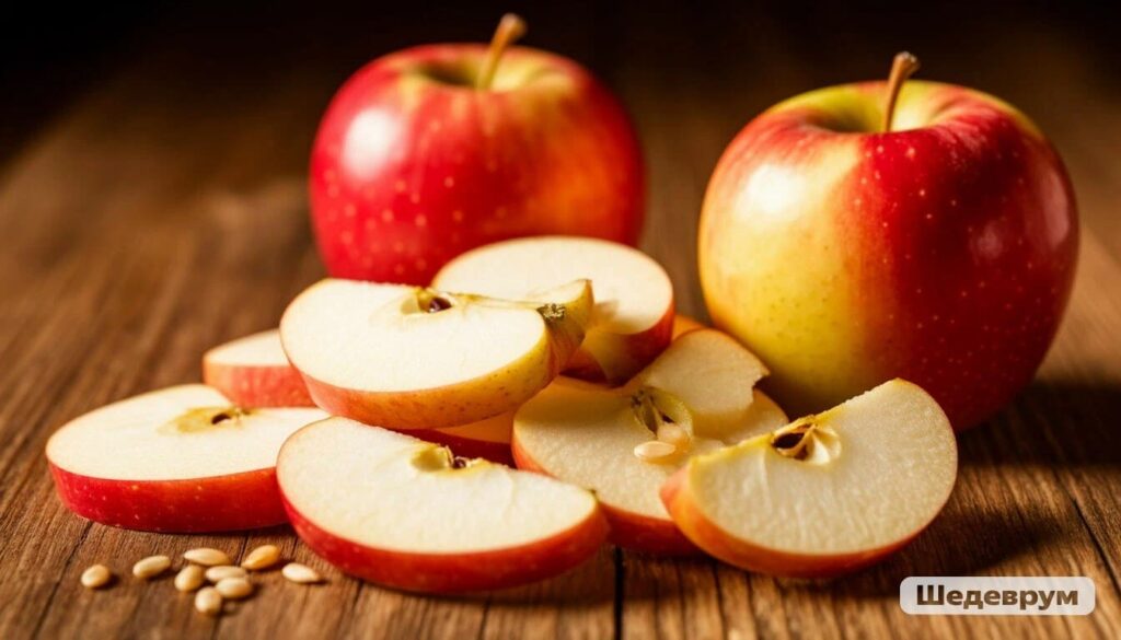 Happy dog catching an apple slice – can dogs eat apples safely?
