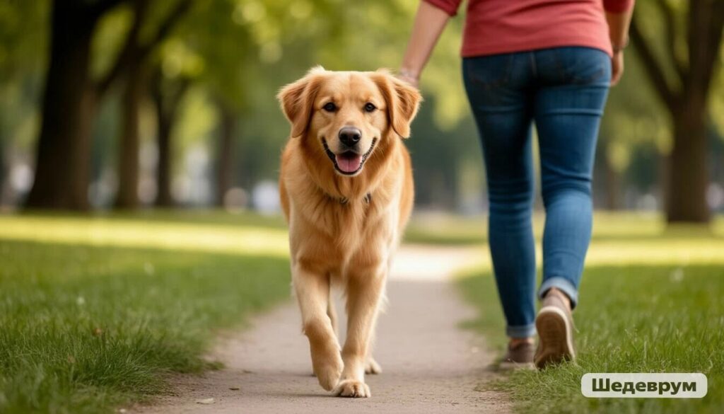 Adult dog socialization guide 2026 with calm dog in park