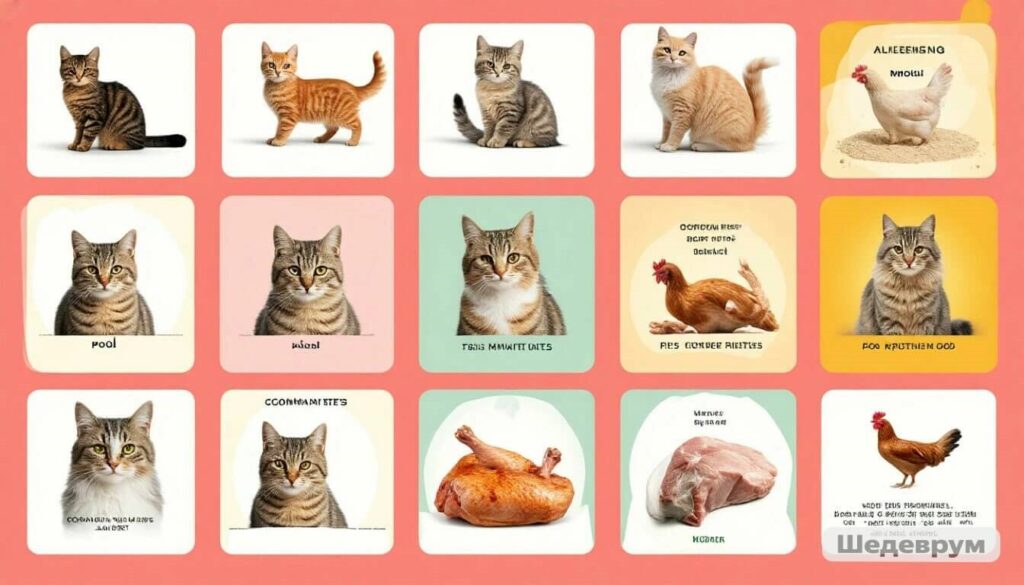 Common cat allergens infographic for cat allergies guide