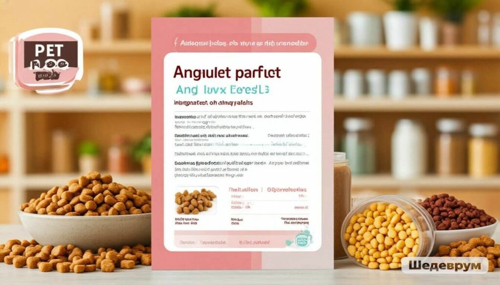 How to read a pet food label infographic