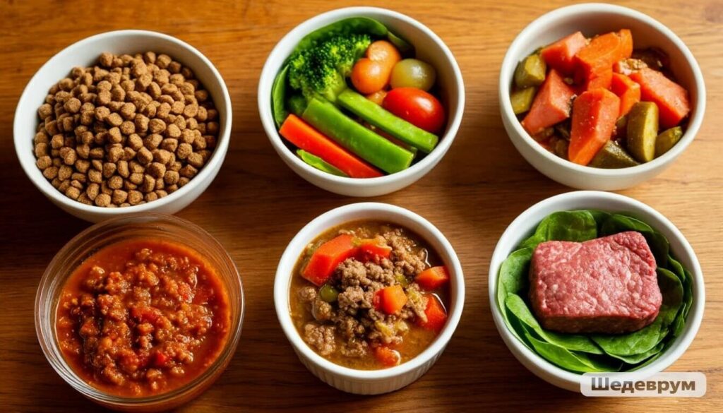 Comparison of dry, wet, fresh, and raw pet food types 2026